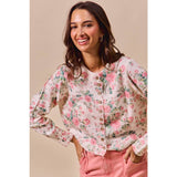 Delaney Floral Cardigan