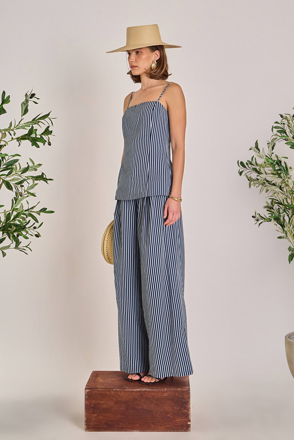 Striped Long Top