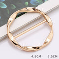 SIMPLE GOLD SCARF RING