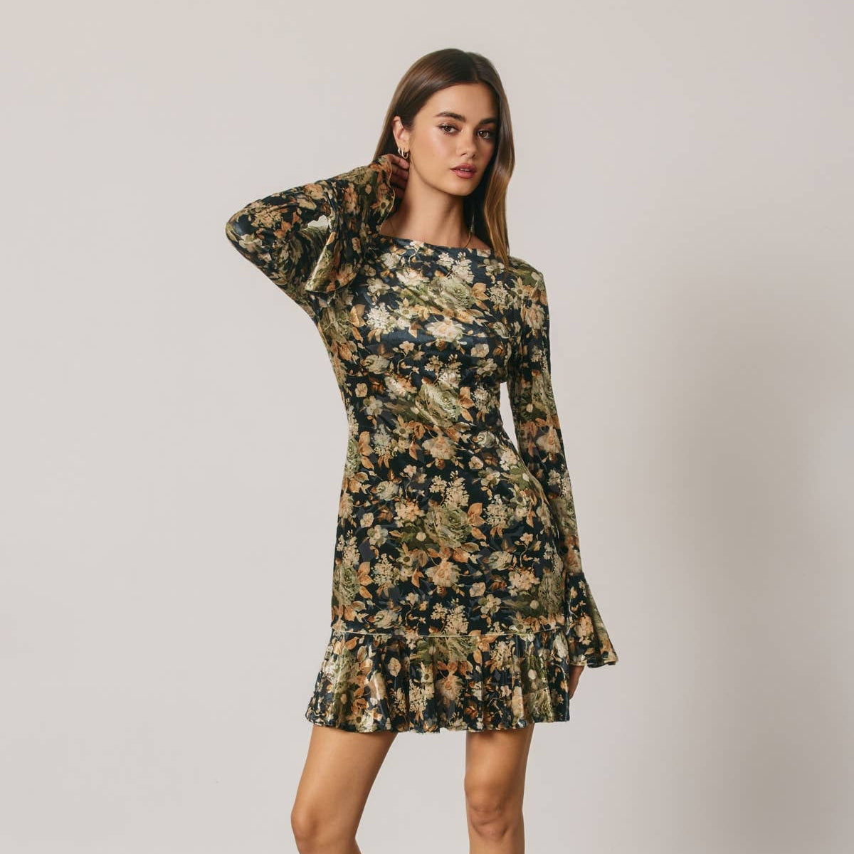 Vivienne Velvet Mini Dress