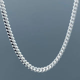 4mm Sterling Silver Miami Cuban Chain