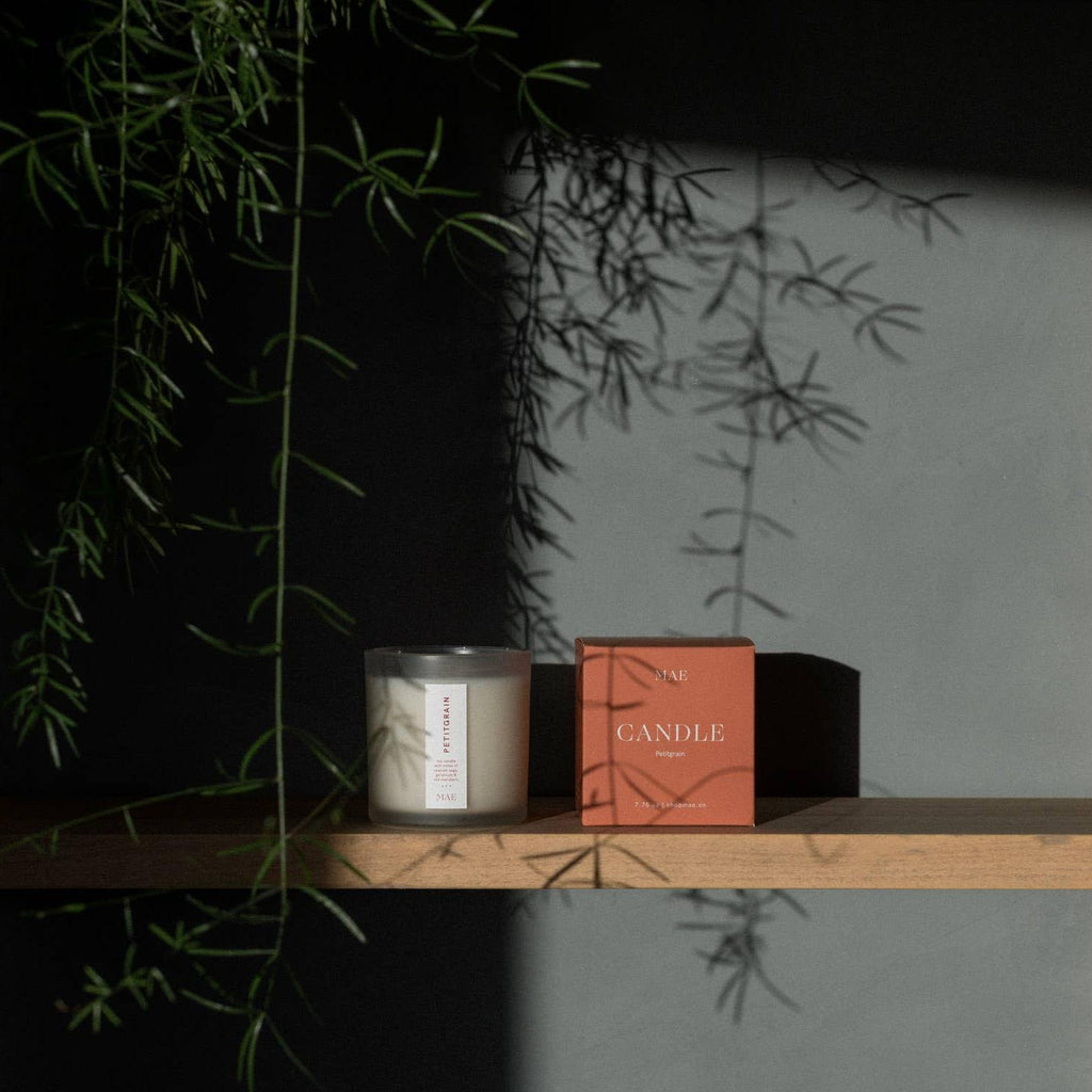Petitgrain Candle- 100% Soy and Essential Oils (Hand Poured)