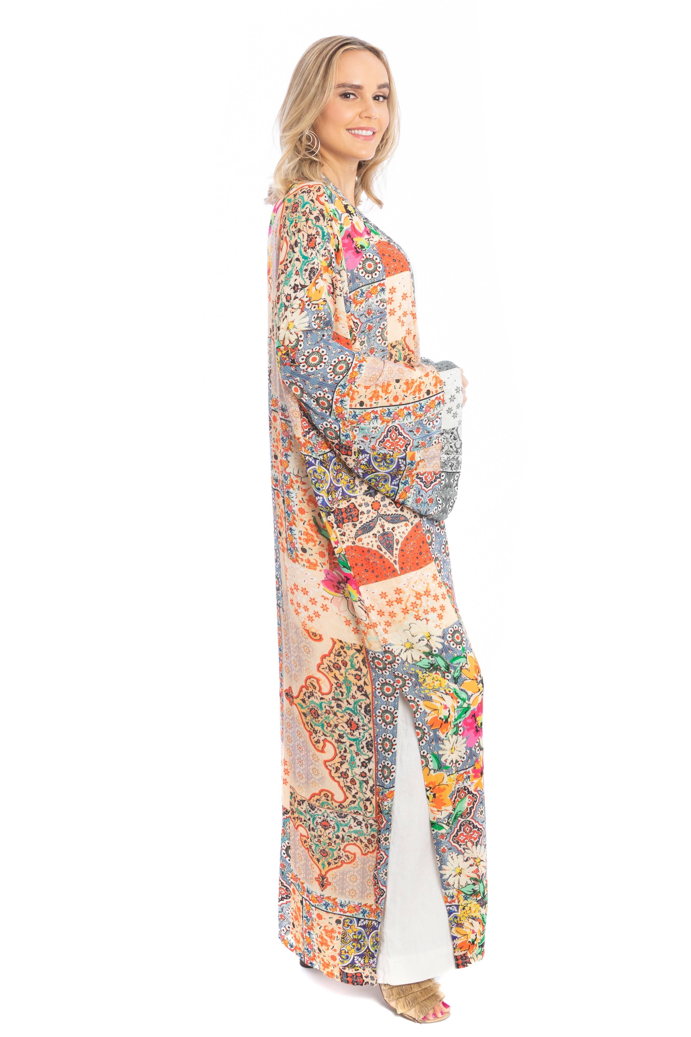 Tessa Floral Kimono Duster