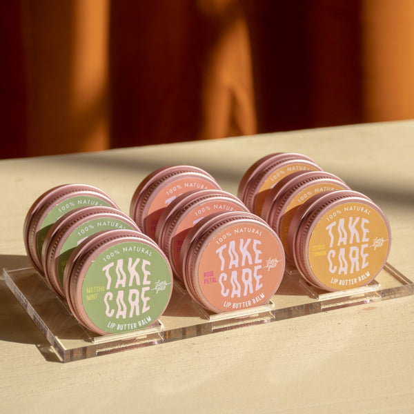 Display Stand - Take Care Lip Butter Balm - Simple Acrylic