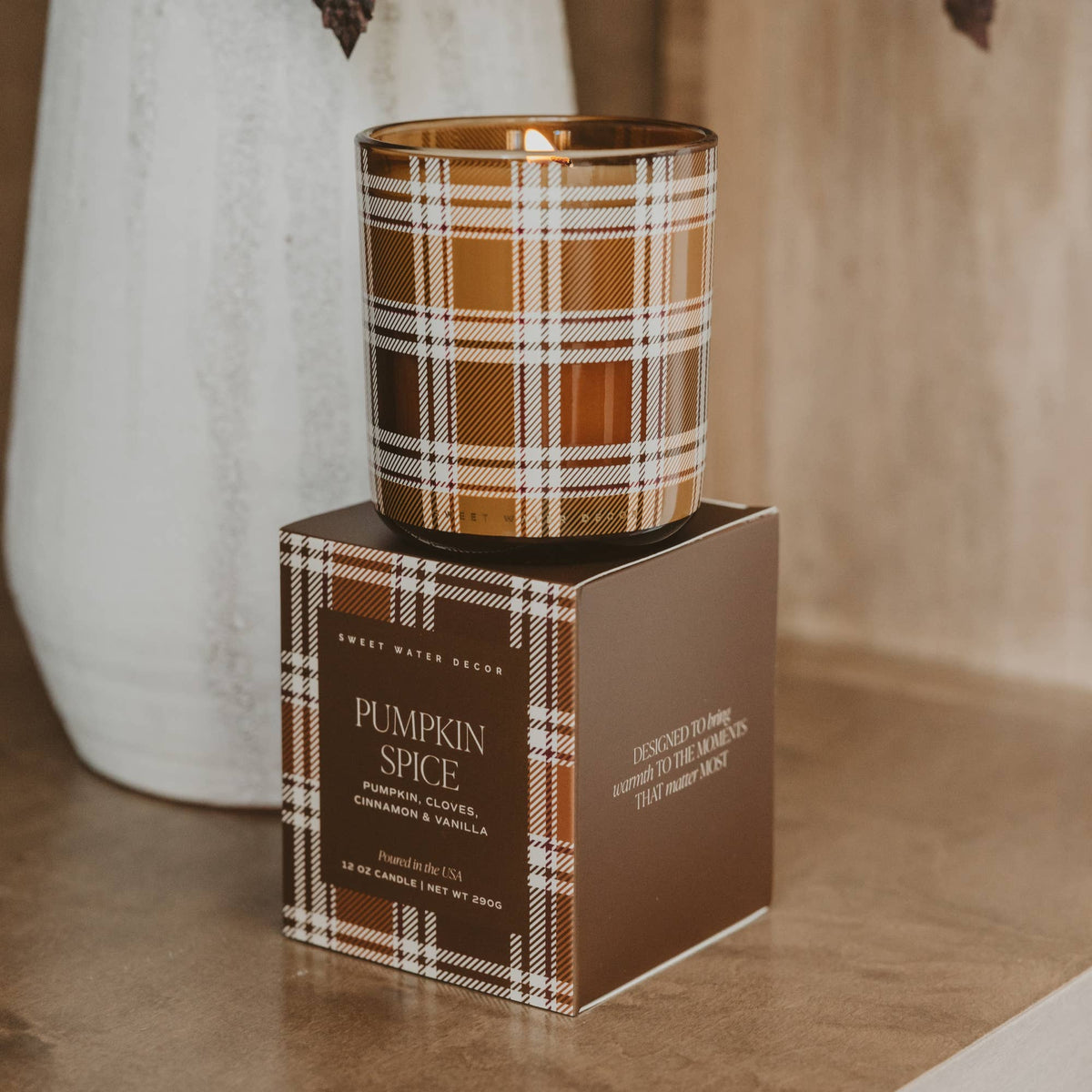 Pumpkin Spice 12oz Soy Candle