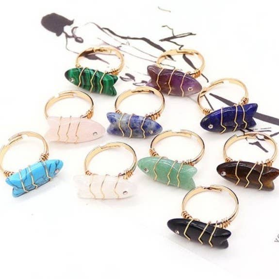 18K STAINLESS STEEL TARNISH FREE STONE RING