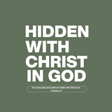 PREORDER: Hidden With Christ Camo Tee