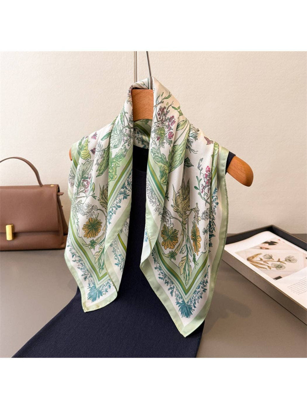 Dinah Botanical Square Scarf