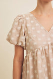 Embroidered Mini Dress