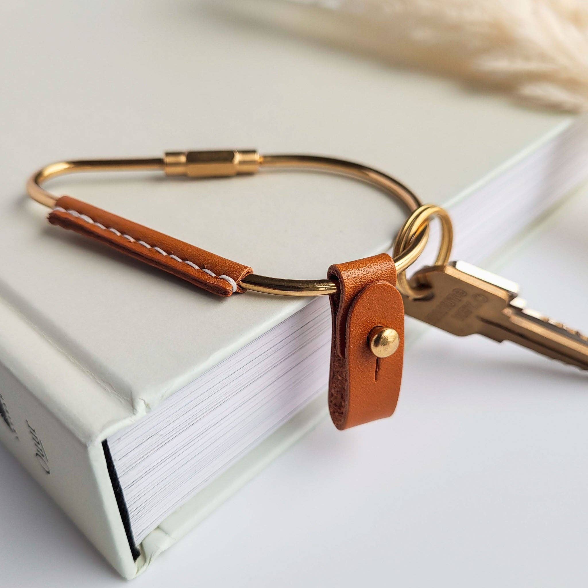 Brass Key Carabiner - “Pear"