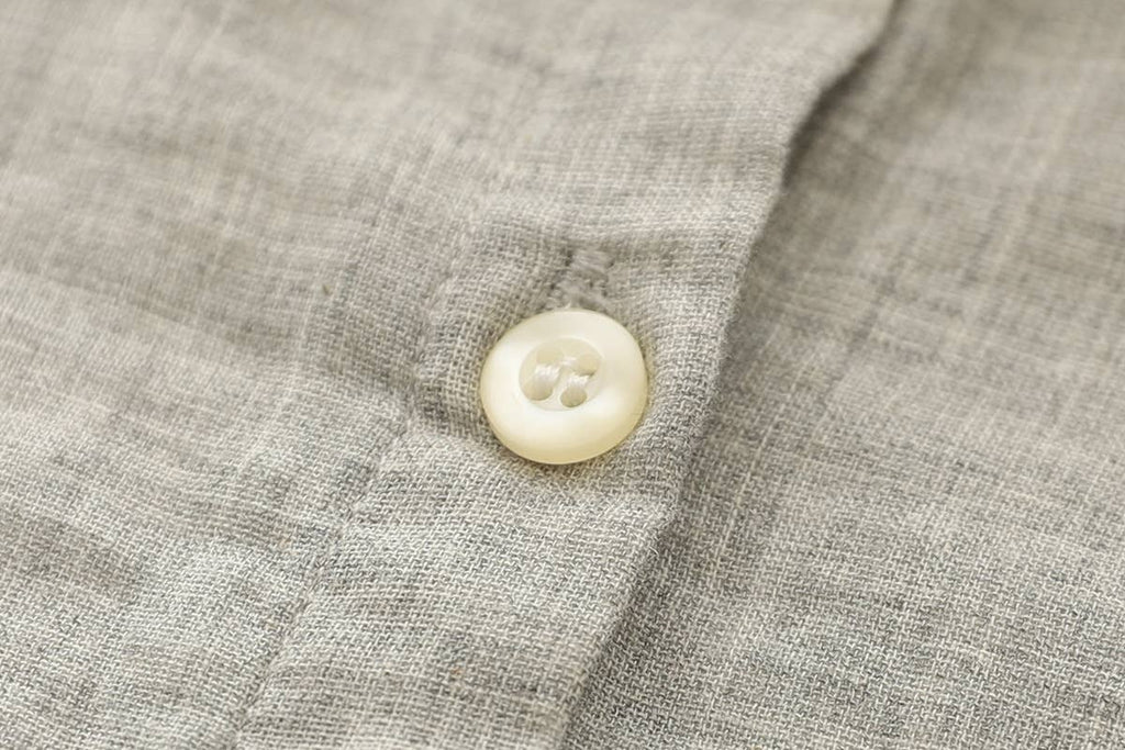 Gingham Soft Muslin Cotton Button-Down cap sleeve blouse