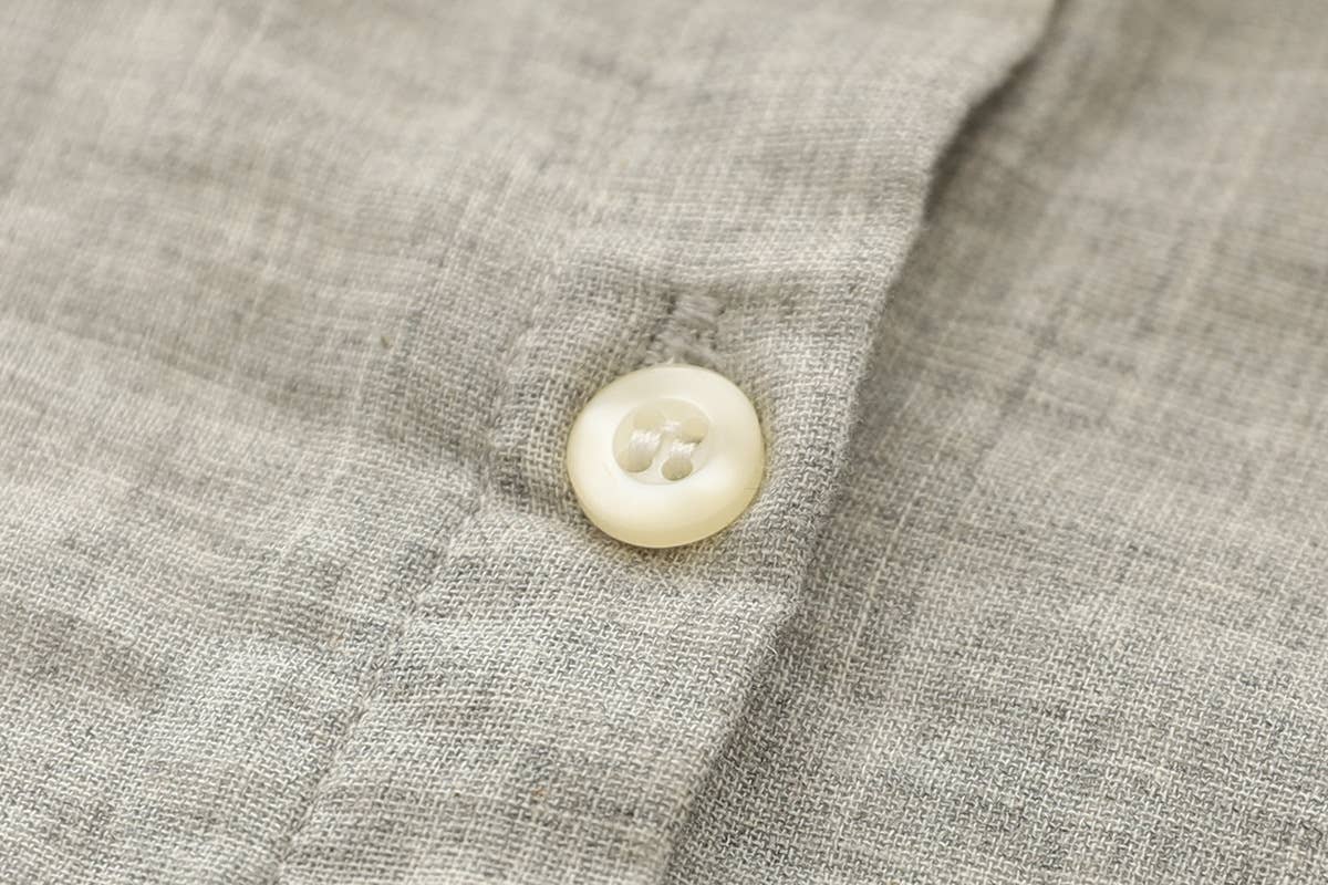 Gingham Soft Muslin Cotton Button-Down cap sleeve blouse