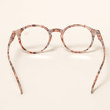 Unisex Camo Pattern Round Reading Glasses