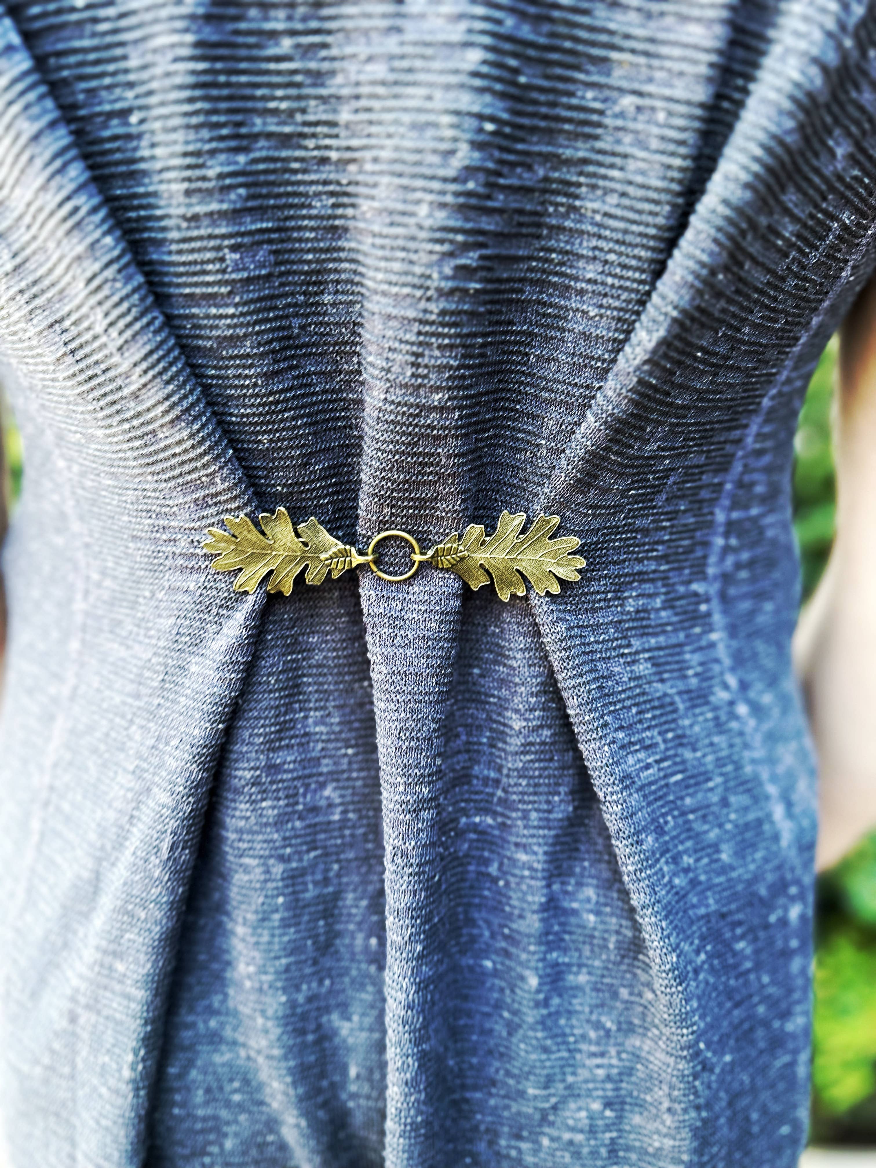Cinch Clips for Clothing, Boho Renaissance Cloak Clasps