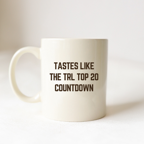 Tastes Like the TRL Top 20 Countdown Mug
