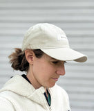 Custom Hand Stamped Baseball Cap - Stone