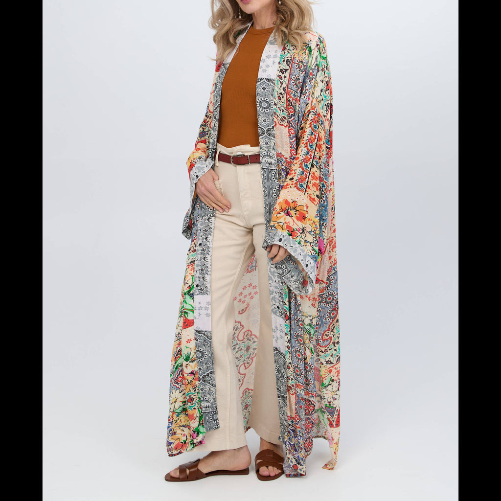 Tessa Floral Kimono Duster