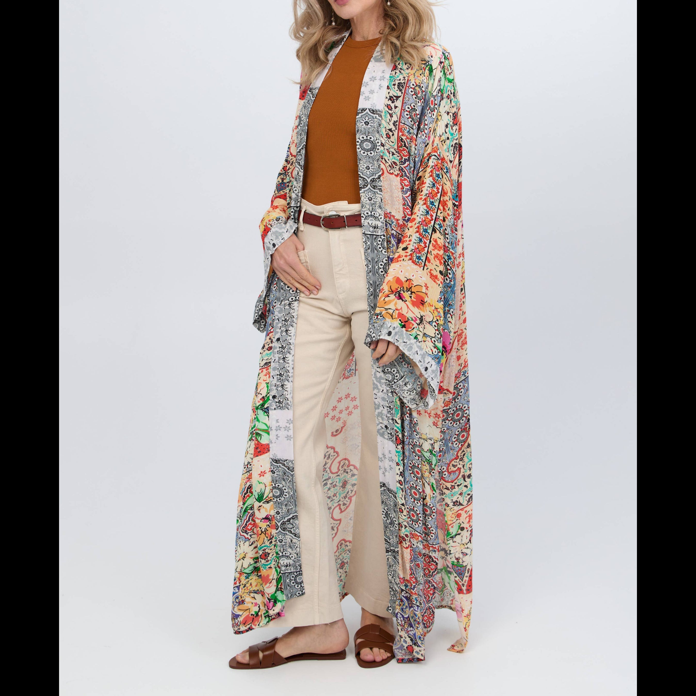 Tessa Floral Kimono Duster