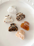 Mini Marble Tortoise Claw Clips (DANJI-CHIC)