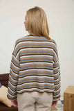 Multi Color Stripe Pullover