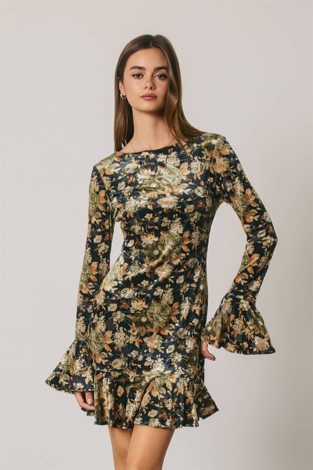 Vivienne Velvet Mini Dress