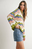Color Block Sweater