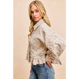 Daisy Ruffle Jacket