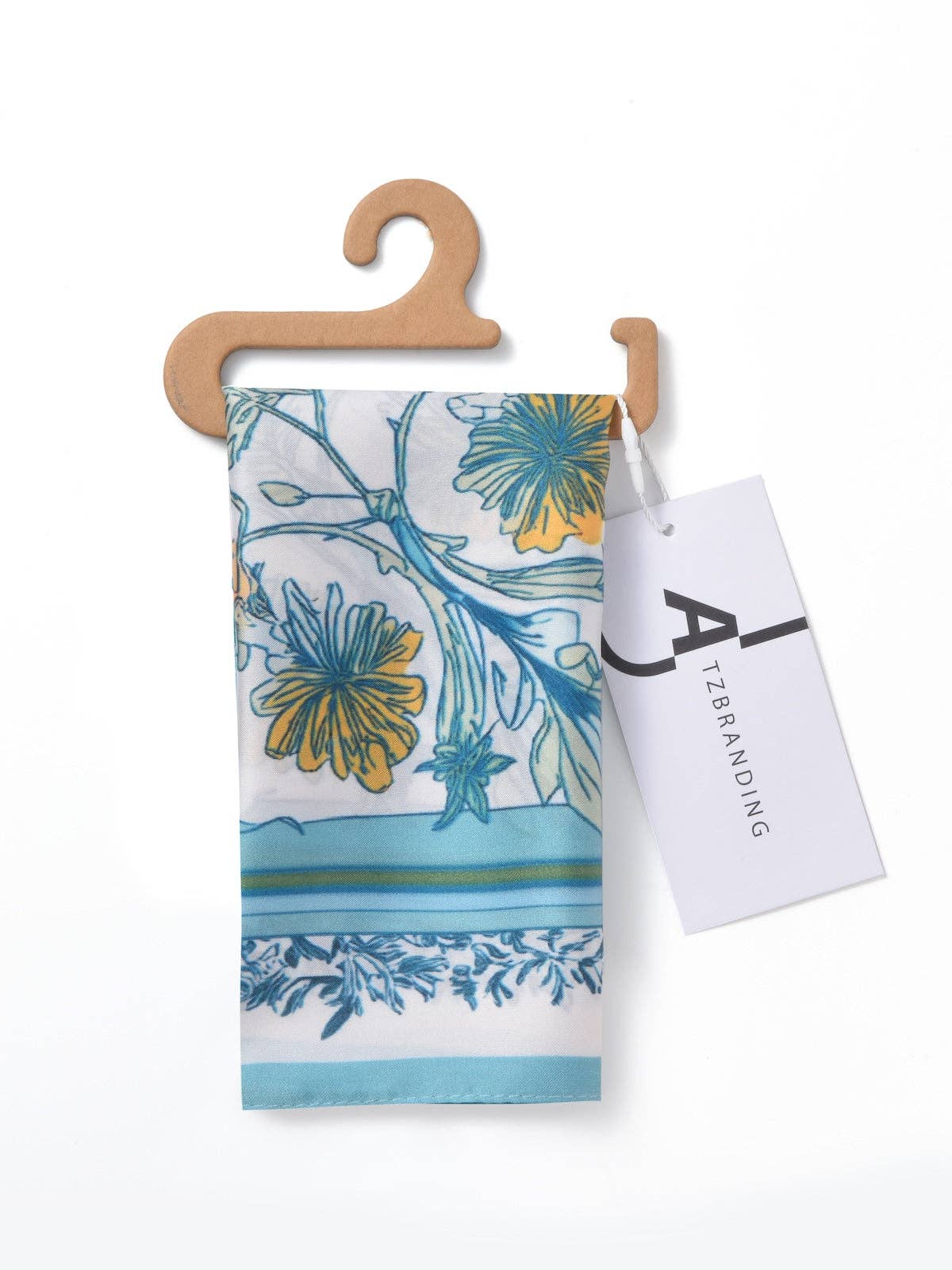 Dinah Botanical Square Scarf