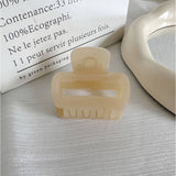 Assorted Glossy Square Hair Claws - CUPO GLOSSY