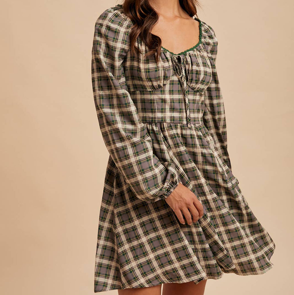Tartan Mini Dress