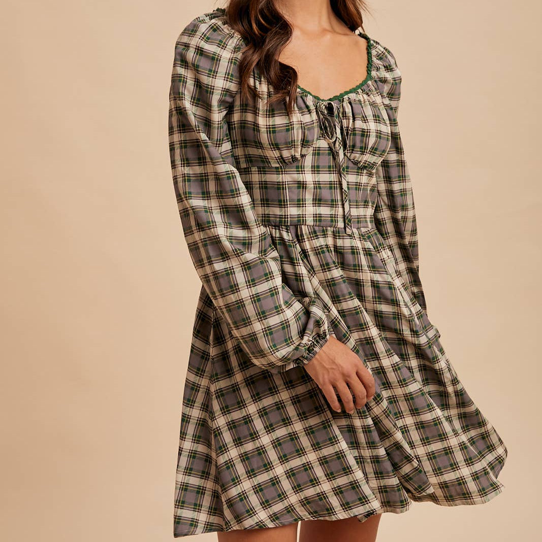 Tartan Mini Dress