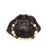 Emery Beaded Handle Crossbody Bag