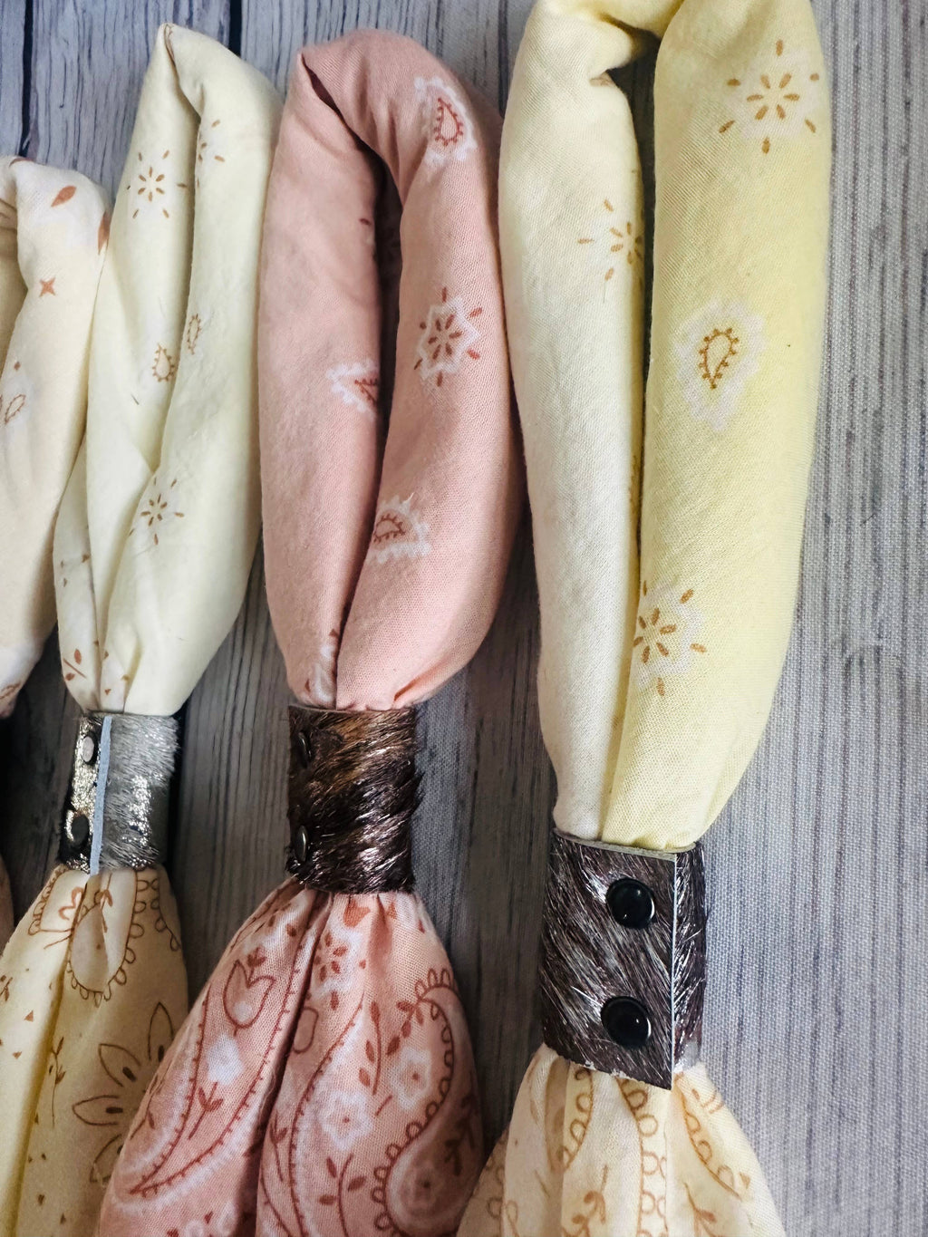 Citrus Hand Dyed Bandanas