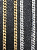 4mm Sterling Silver Miami Cuban Chain