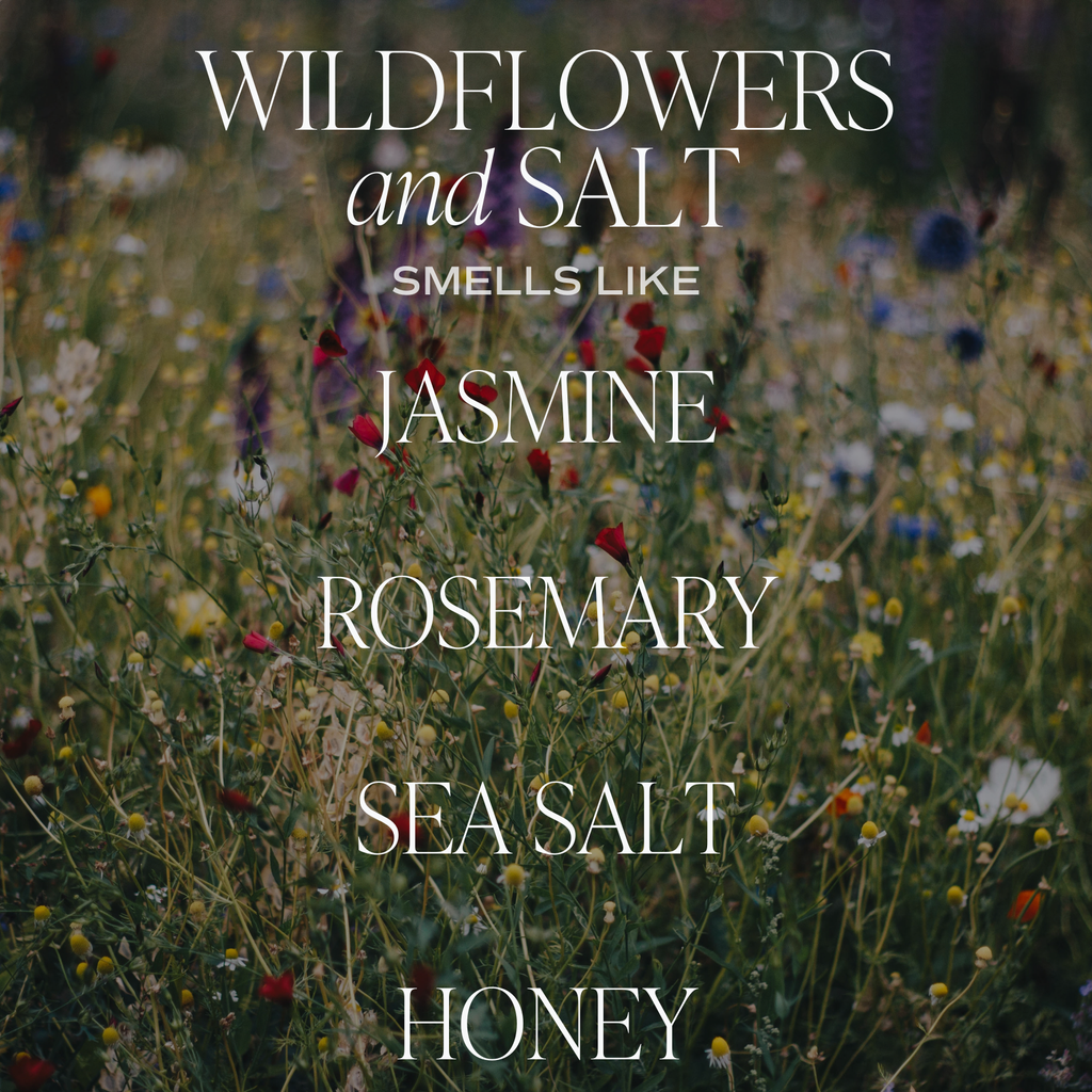Wildflowers and Salt 11 oz Soy Candle - Home Decor & Gifts
