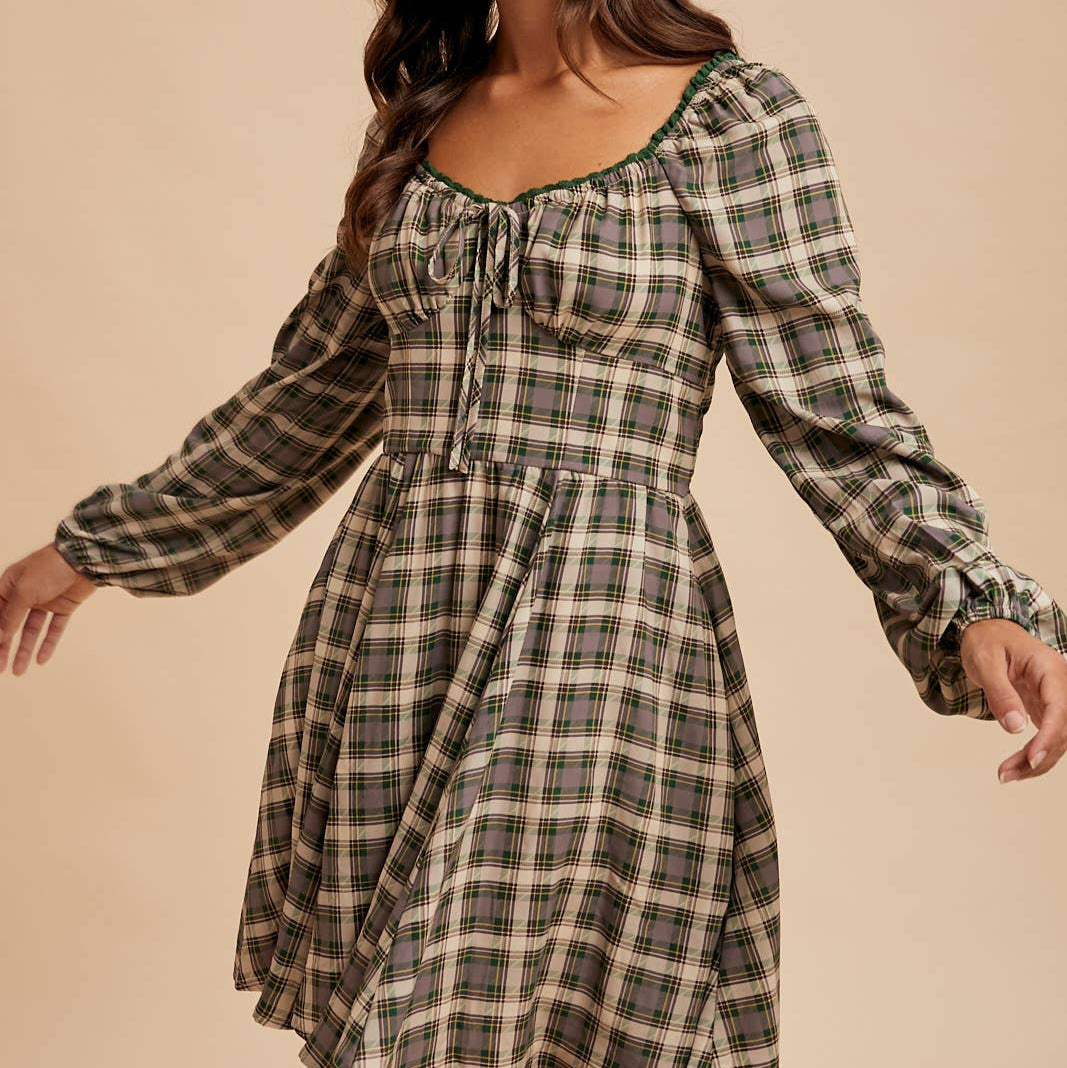 Tartan Mini Dress