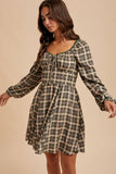 TARTAN MINI DRESS