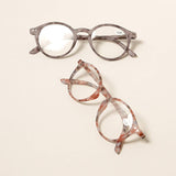 Unisex Camo Pattern Round Reading Glasses