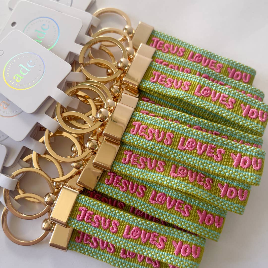 JESUS LOVES YOU Keychain *ADC Exclusive Band*
