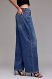 Medium Vintage Classic Patch Oversized Baggy Jean