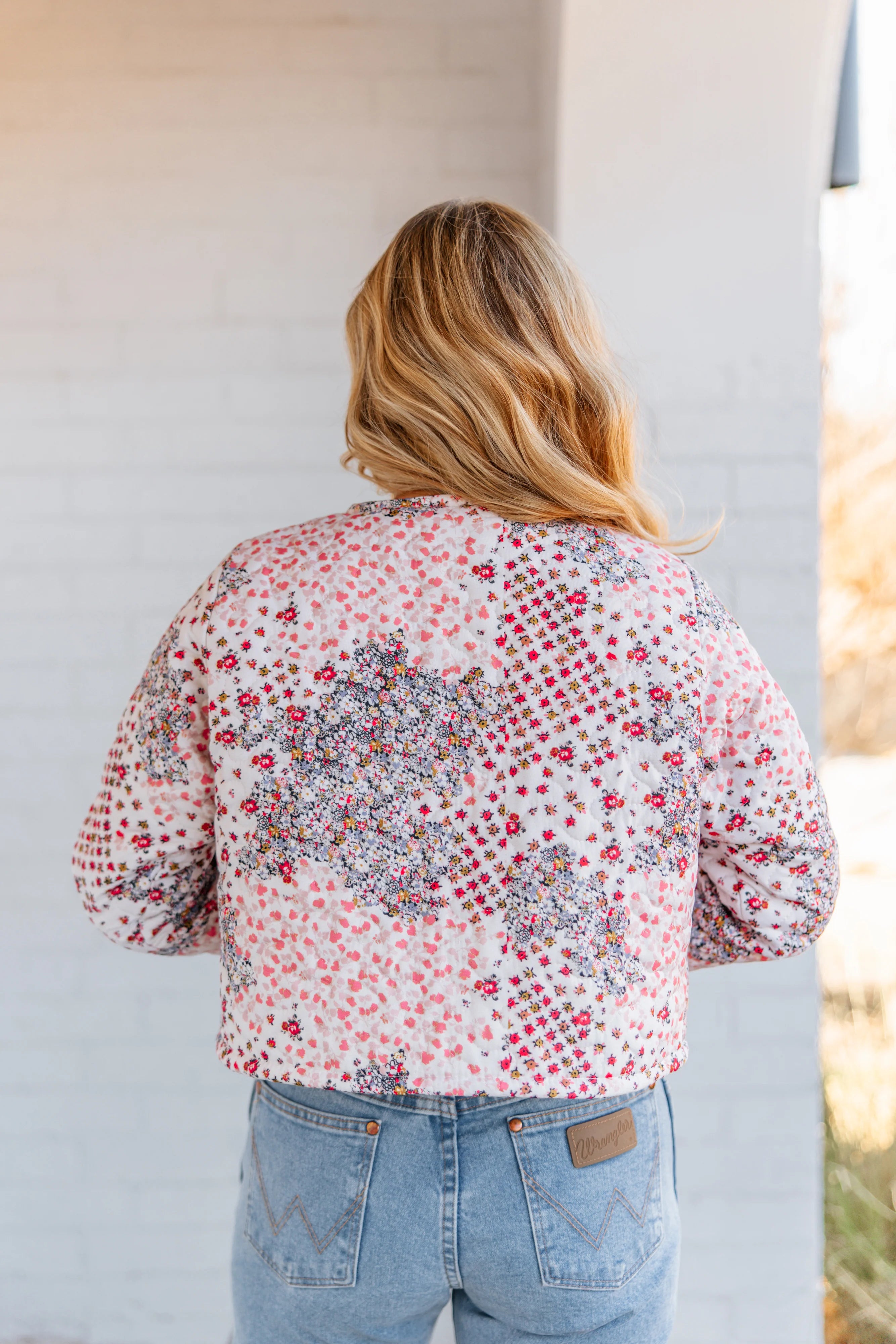 Winchester Rose Cropped Jacket