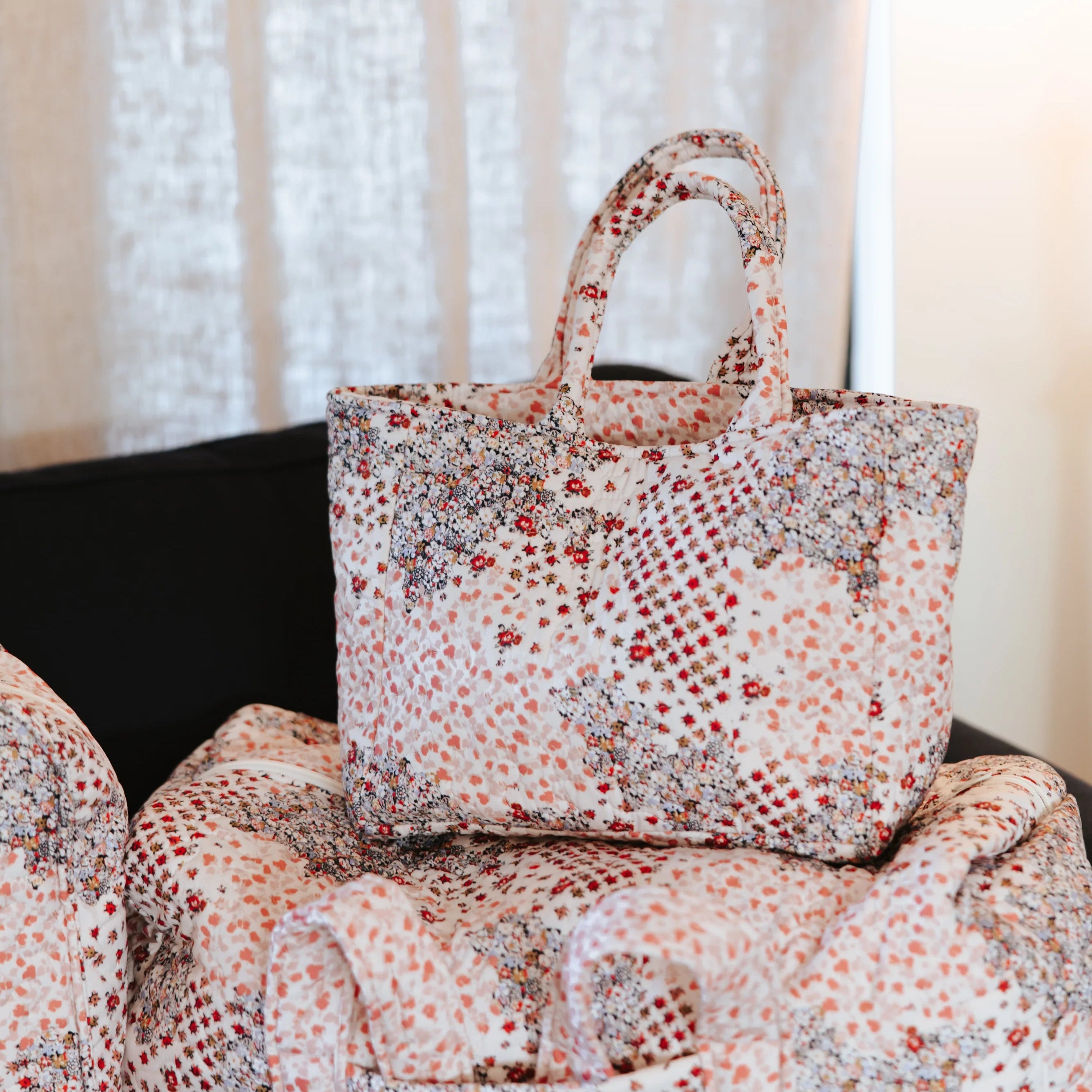 Winchester Rose Quilted Handbag