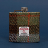 Tweed Hip Flask