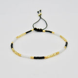 Dainty 3 Tone Bracelet - 24k Gold Plated