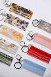 Eco Acetate Comb Bag Charm