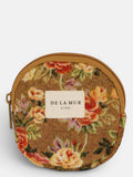 Esme Floral Jacquard Round Coin Purse