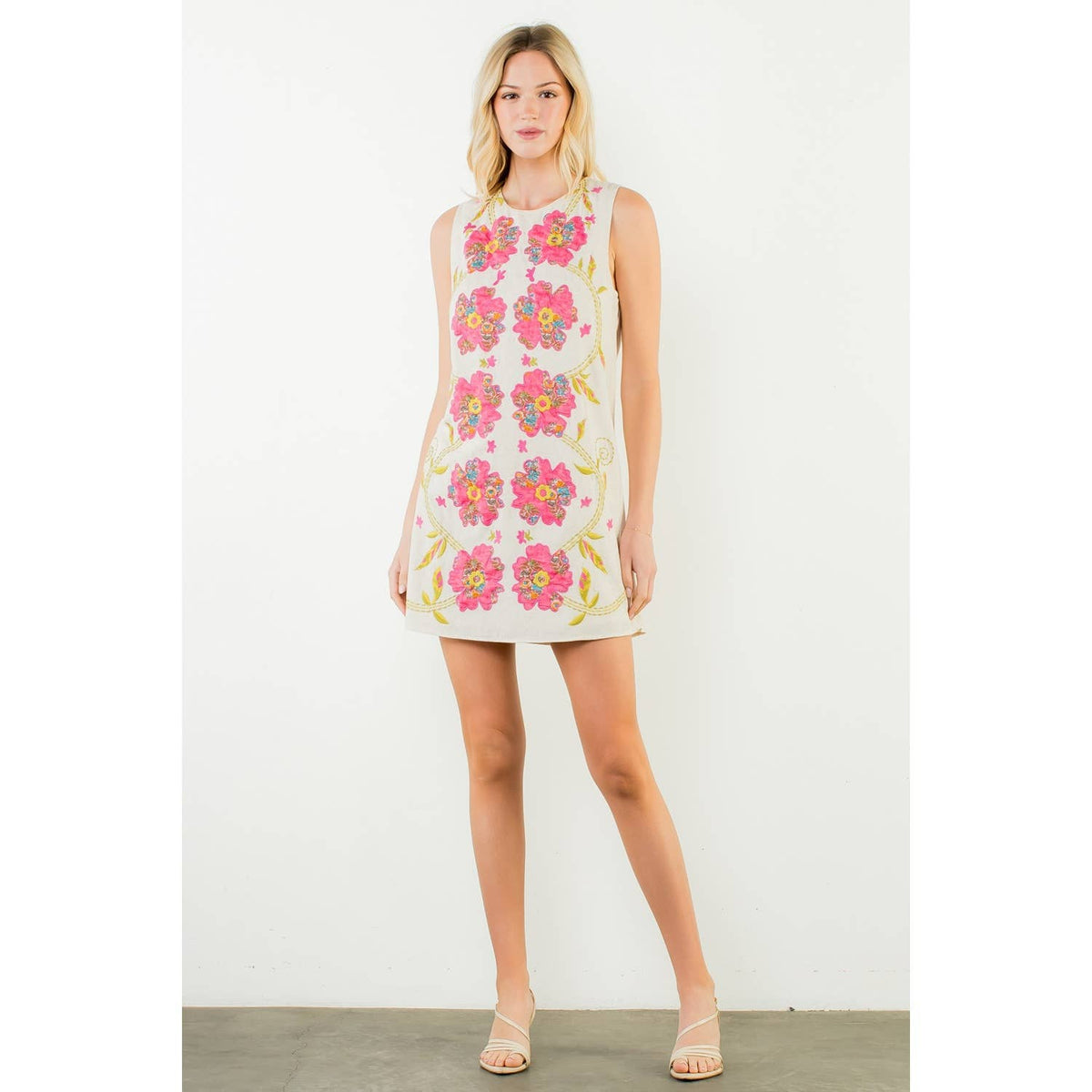 Delia Floral Cotton Dress