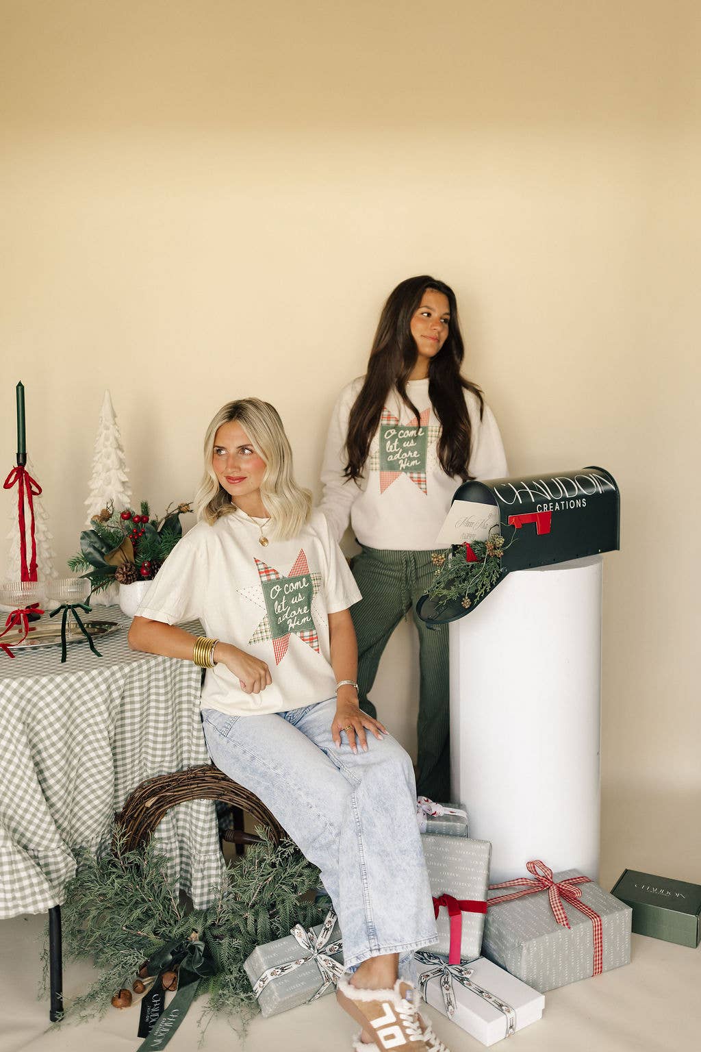 Christmas Quilt Graphic Tee