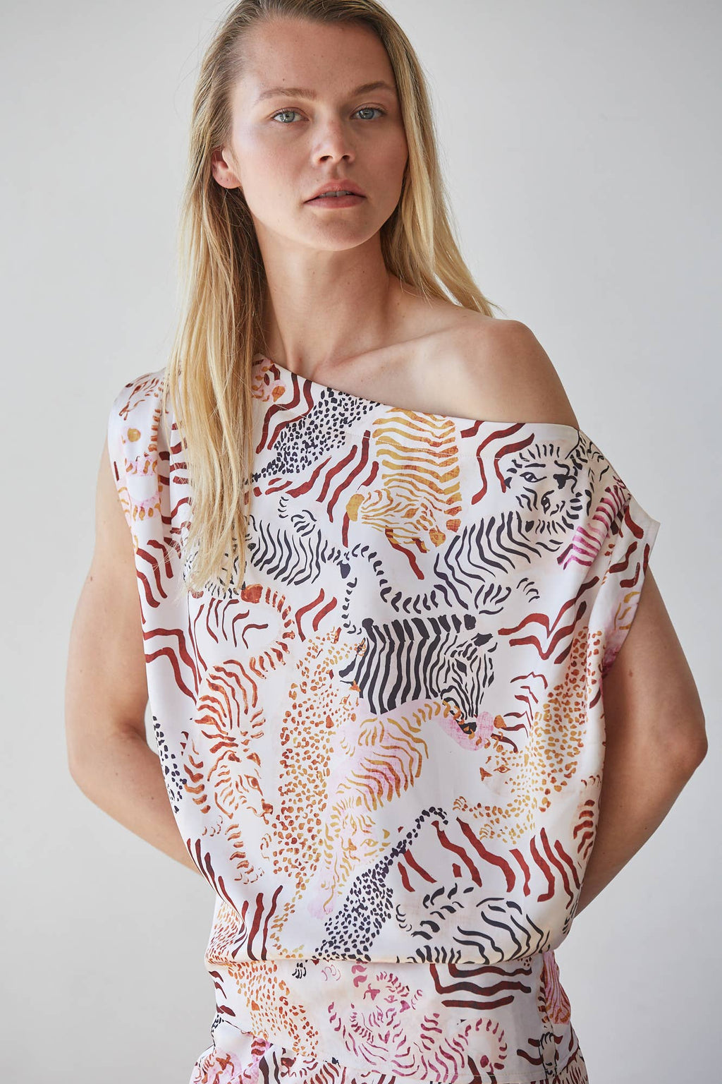 Freya Animal Print Blouse