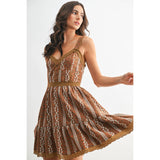 Floral Embroidered Dress